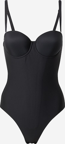 TRIUMPH Shaping Bodysuit 'My Light Sensation' in Black: front