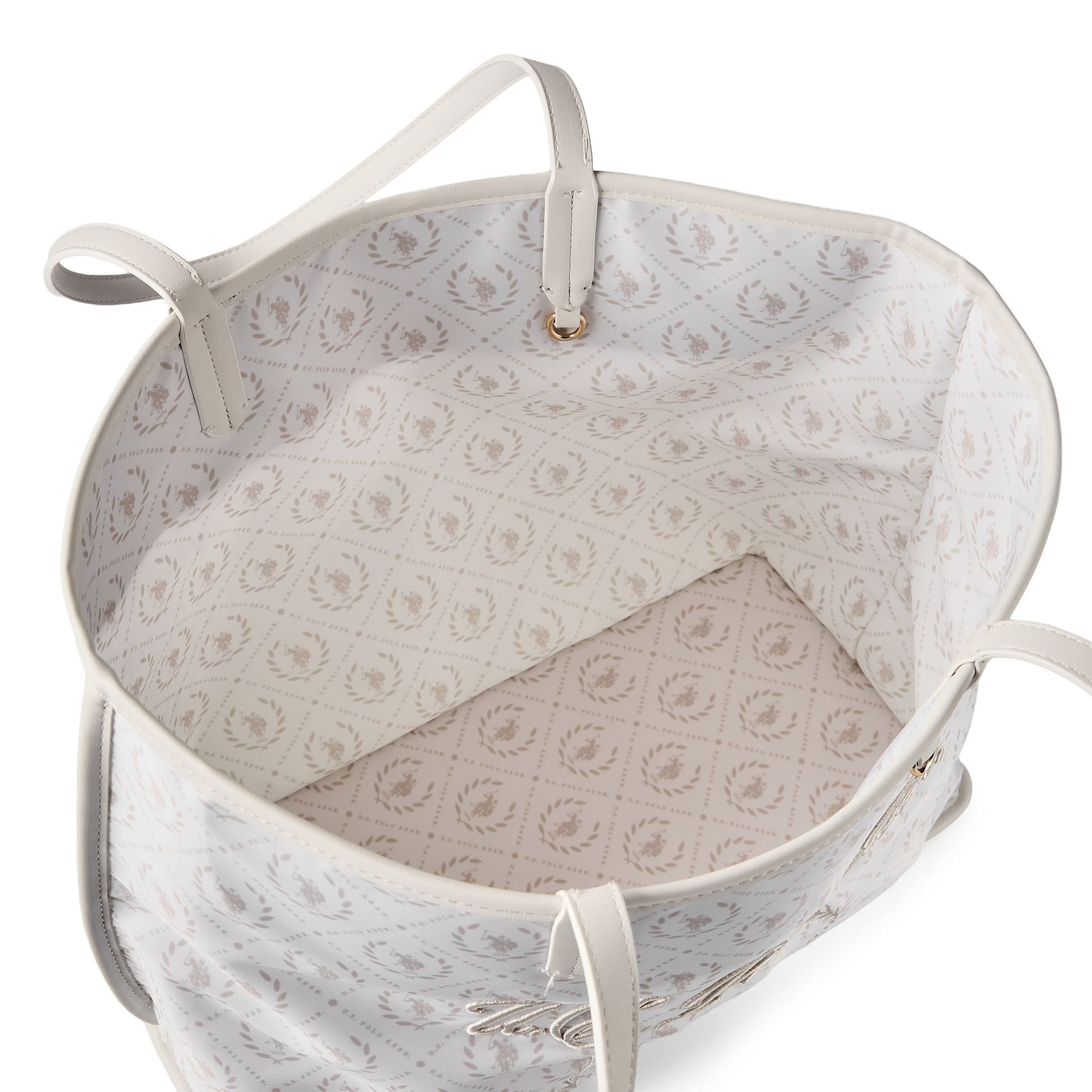 Cabas U.S. POLO ASSN. en blanc