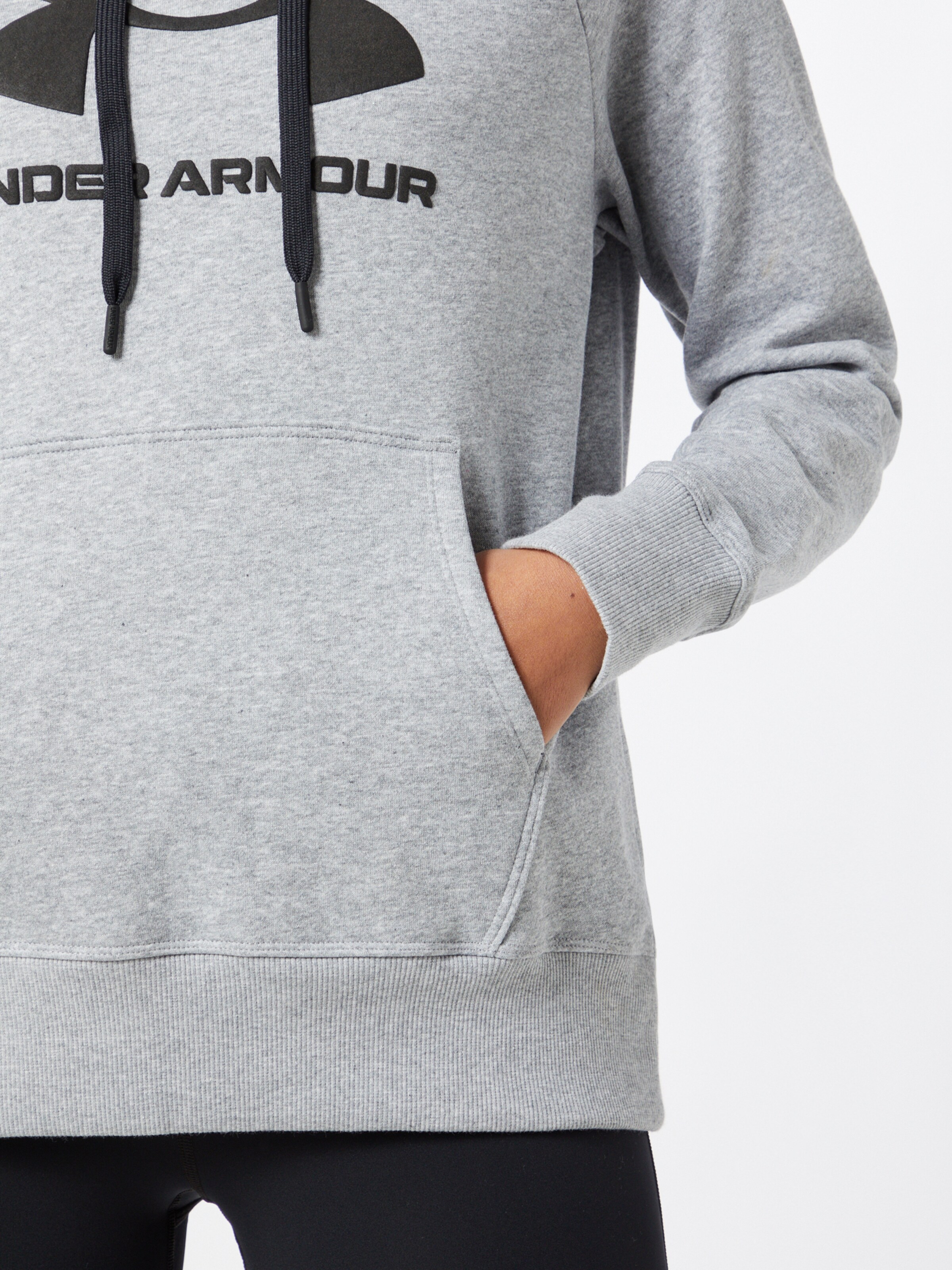 Frauen Sportarten UNDER ARMOUR Sportsweatshirt in Graumeliert - MV12901 Frauen Sportarten UNDER ARMOUR Sportsweatshirt in Graumeliert - MV12901
