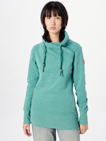 Sweat-shirt 'NESKA' Ragwear en vert : devant