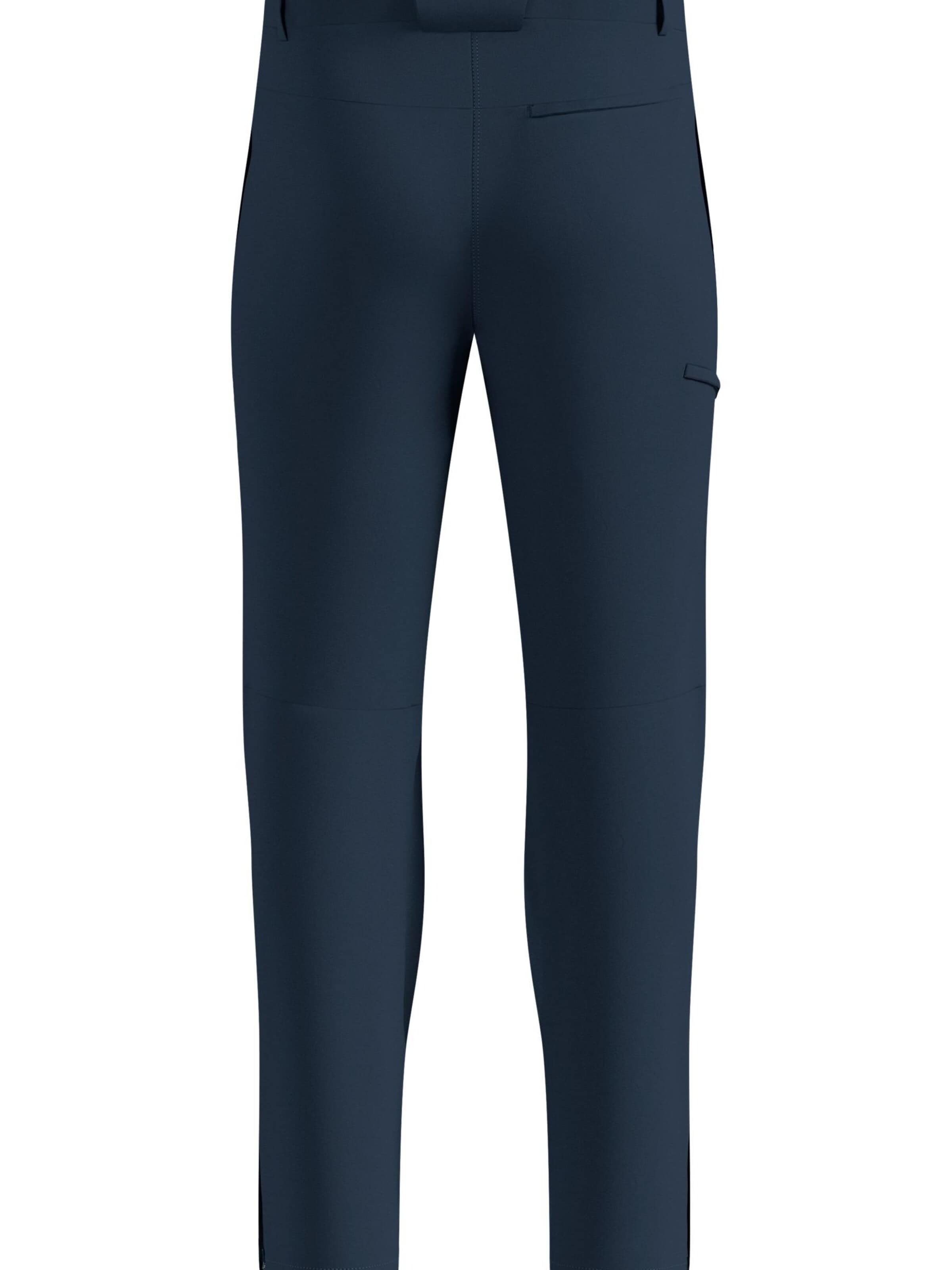 ODLO Slim fit Outdoor trousers 'ASCENT' in Blue