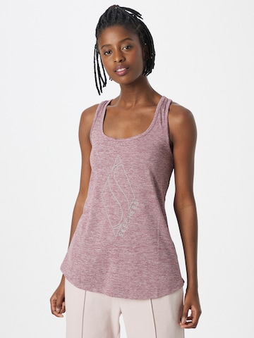 SKECHERS Sports Top in Pink: front