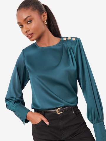 Lipsy Blouse in Blue: front