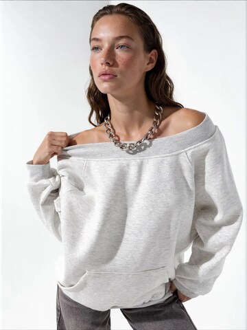 Sweat-shirt 'Sweatshirts' Busem en gris