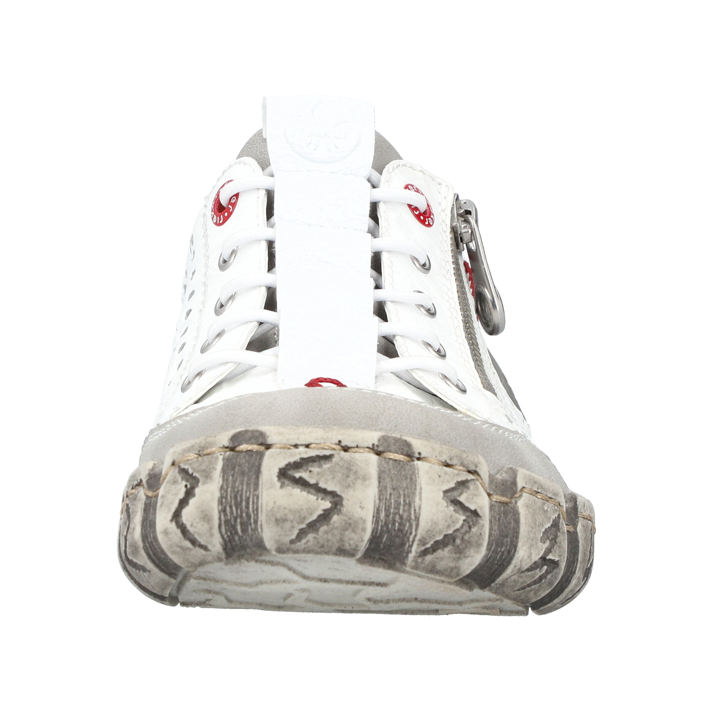 Rieker Athletic lace-up shoe in White