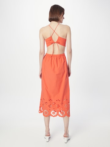 Suncoo Summer Dress in Orange