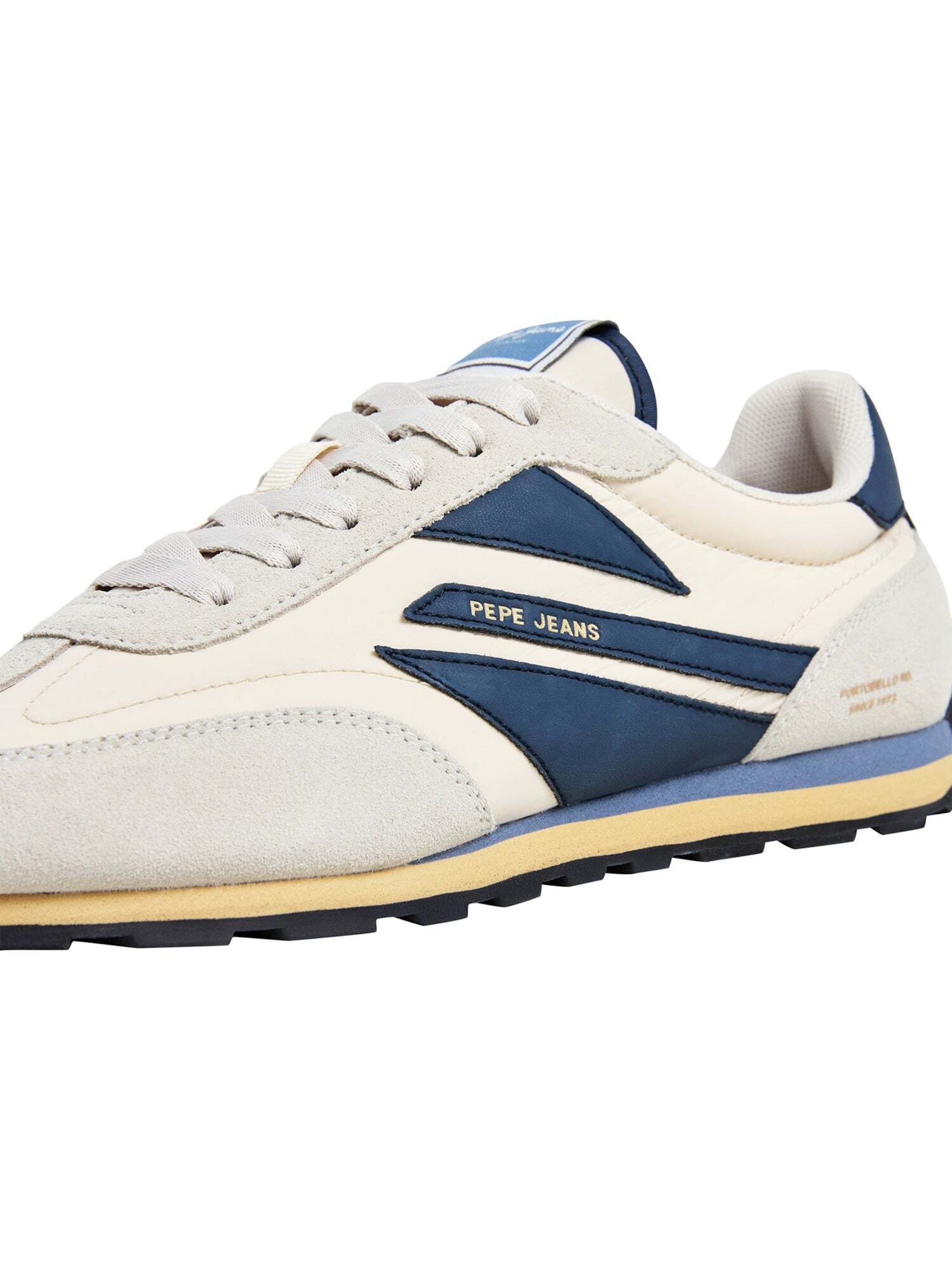 Pepe Jeans Sneakers laag 'Jason Retro' in Wit