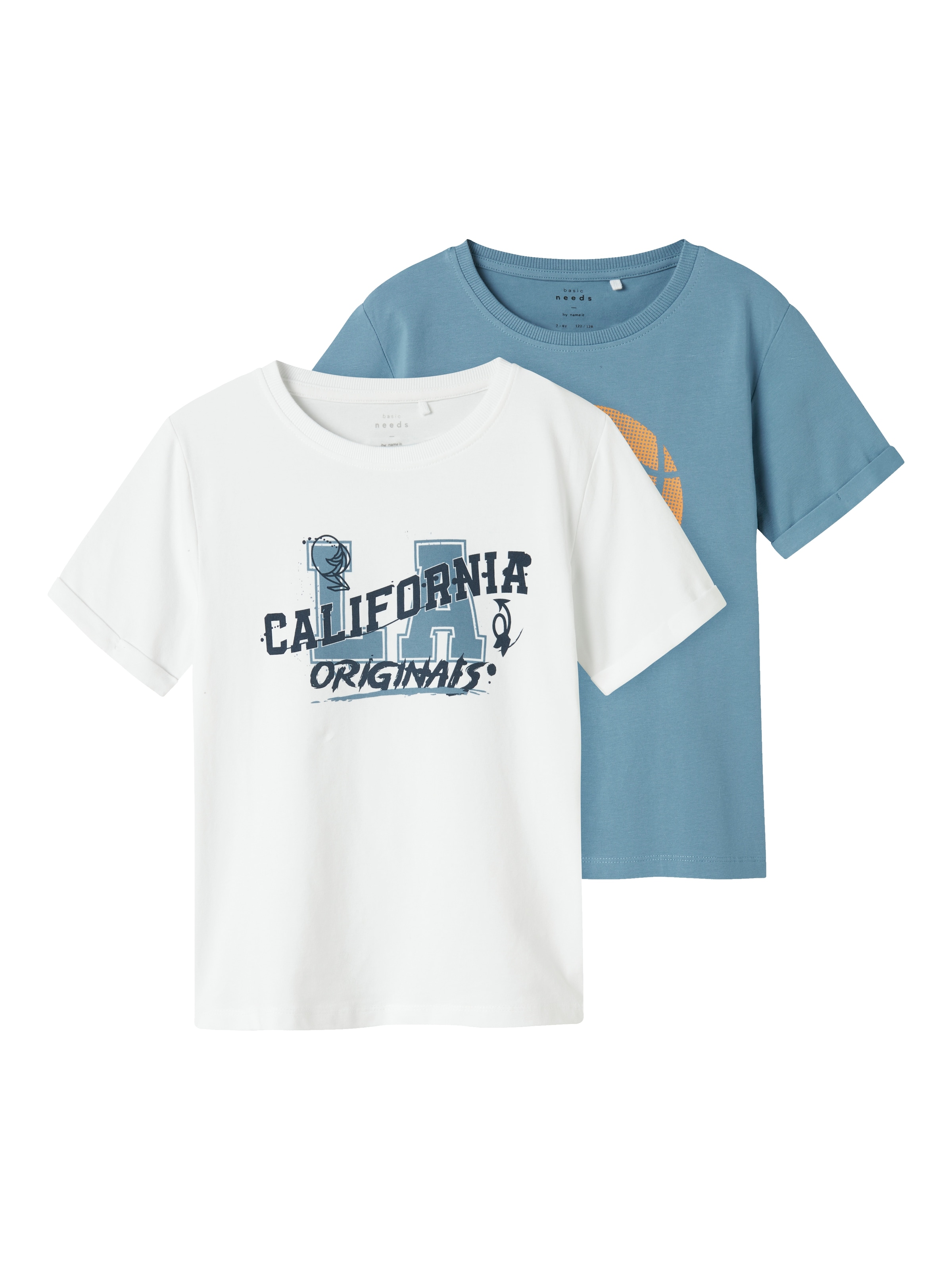 NAME IT Tričko 'NKMVux' - Modrá: predná strana