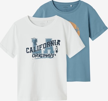 NAME IT - Camisola 'NKMVux' em azul: frente