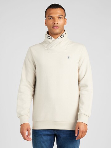 GARCIA Sweatshirt in Beige: predná strana