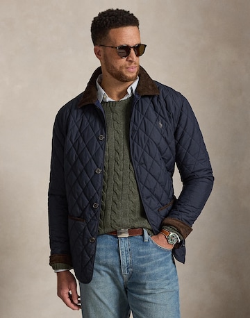 Polo Ralph Lauren Big & Tall Kurtka przejściowa w kolorze niebieski: przód