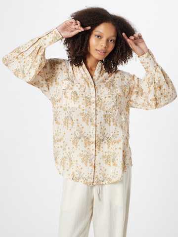 Oasis Bluse in Beige: predná strana