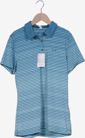 UNDER ARMOUR Poloshirt L in Blau: predná strana