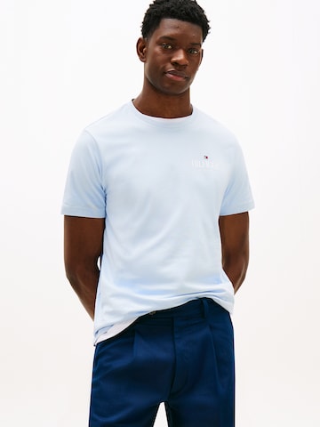 TOMMY HILFIGER Tričko – modrá: přední strana