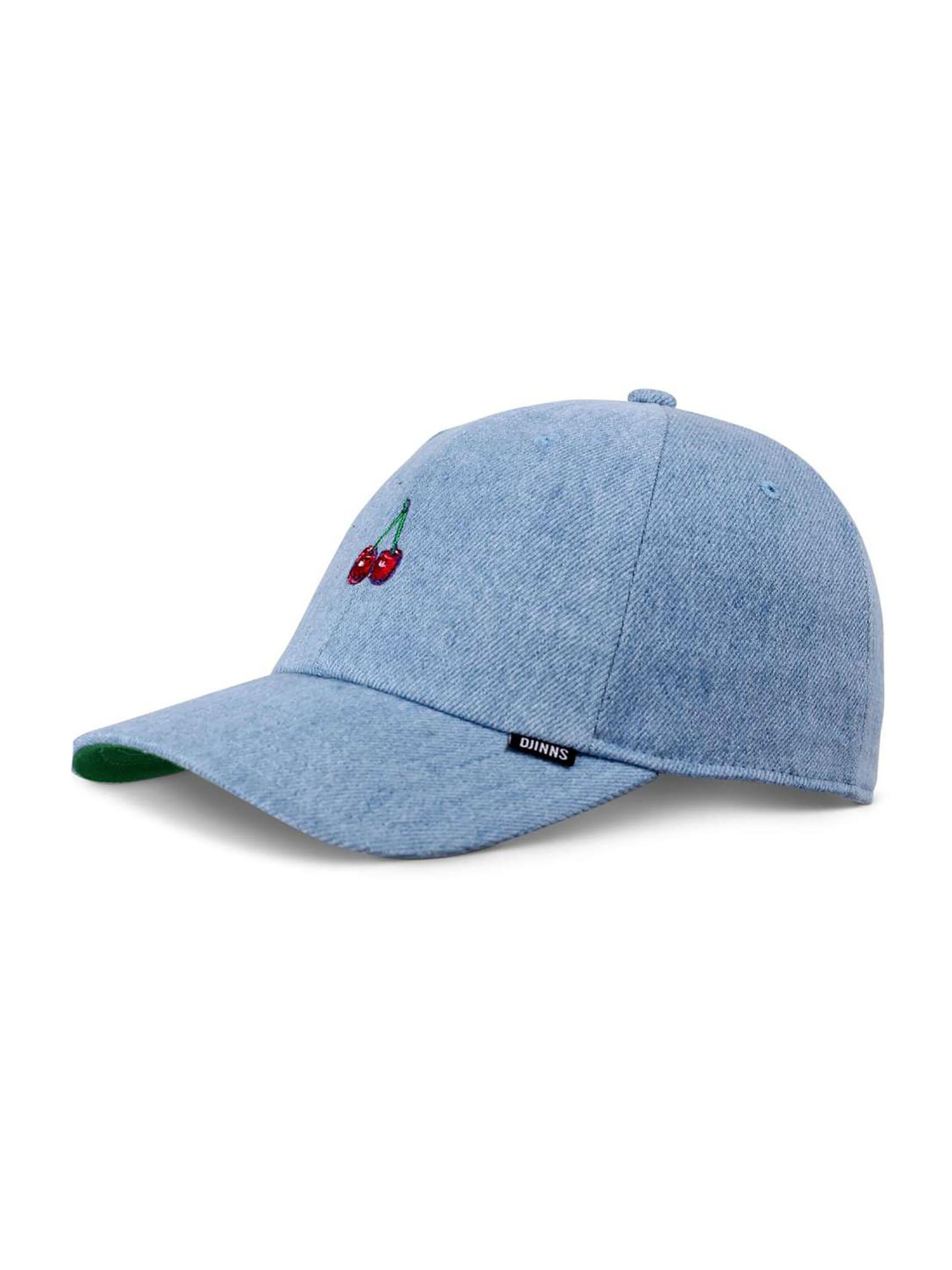 DJINNS Cap 'Cherry' in Blue: front