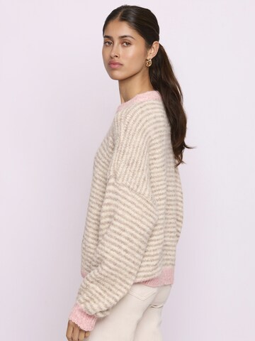 Lilavie Strickpullover ' Aleaa ' in Beige