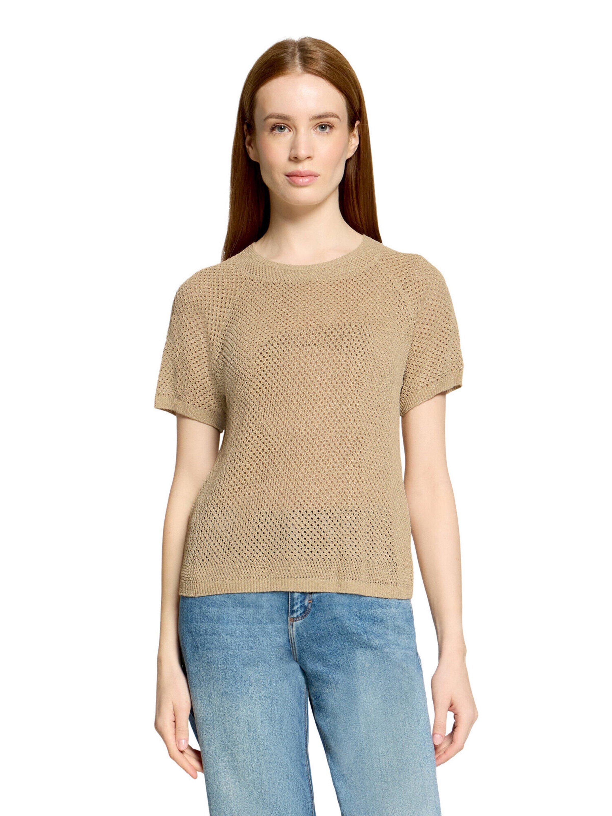 Cartoon Trui in Bruin: voorkant