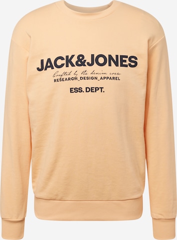 JACK & JONES Μπλούζα φούτερ 'GALE' σε πορτοκαλί: μπροστά