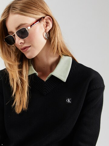 Pull-over Calvin Klein Jeans en noir
