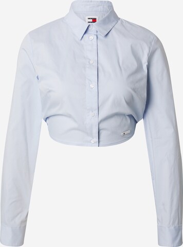 Tommy Jeans Blouse in Blue: front