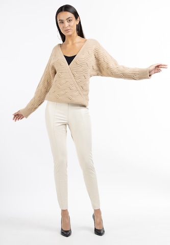 Pullover 'Tylin' di faina in beige