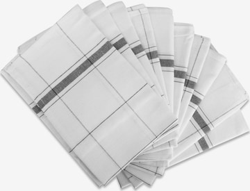 Torchon à vaisselle normani en gris : devant