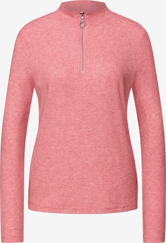 STREET ONE Shirt in Pink: front