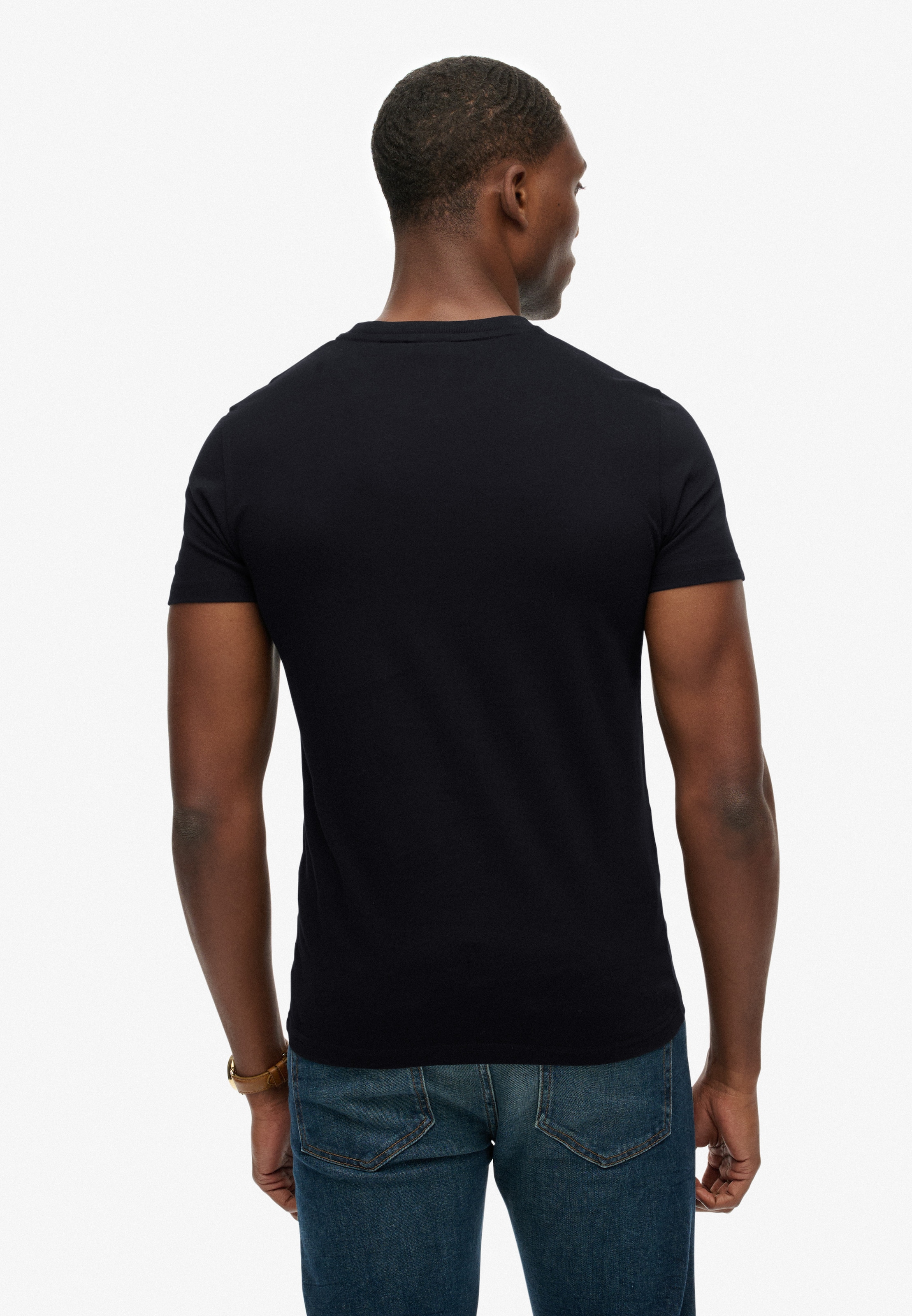T-Shirt 'Essential' Superdry & Co en noir