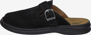 JOSEF SEIBEL Clogs 'MADRID' in Black: front