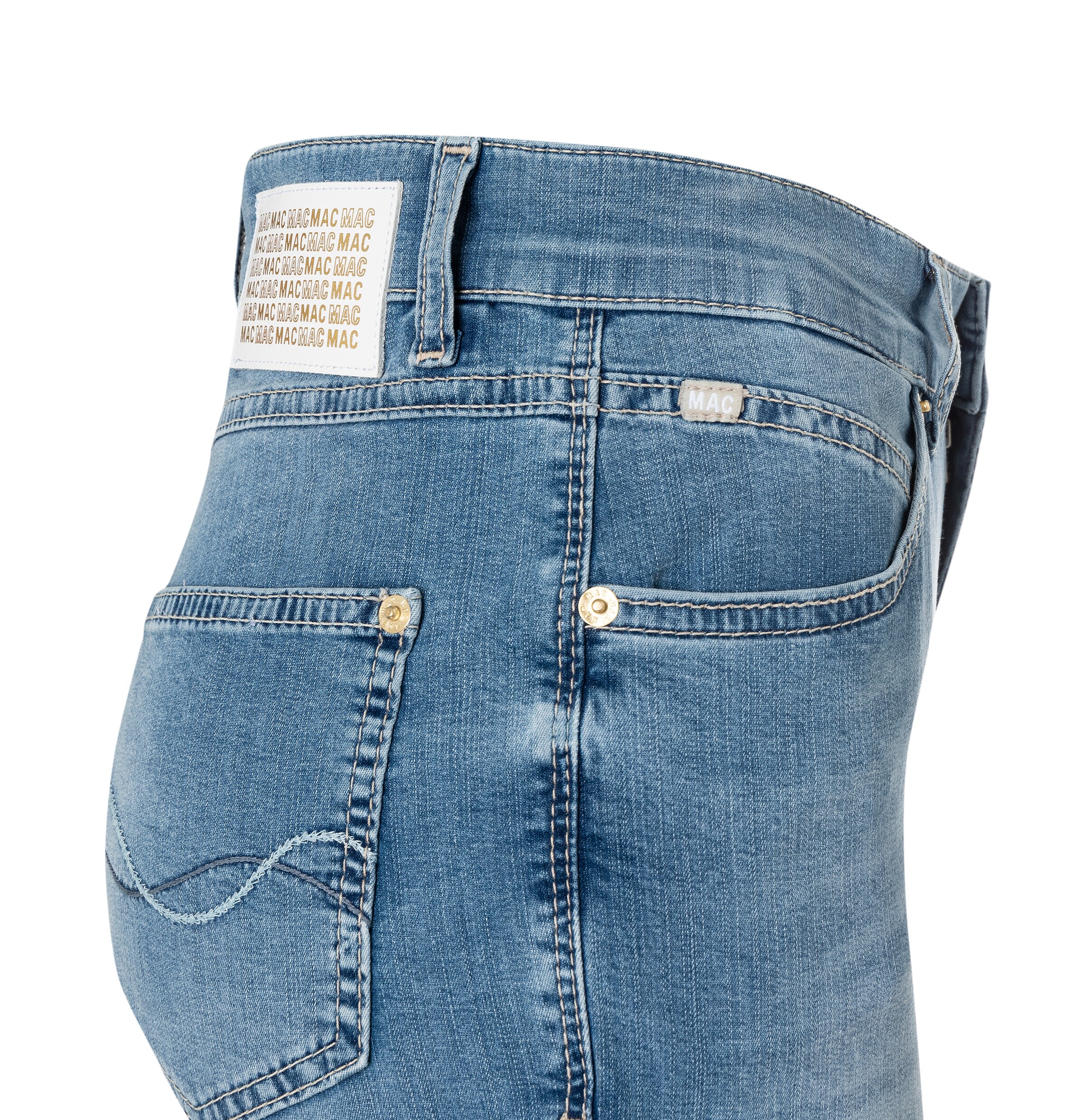 MAC Slimfit Jeans in Blau