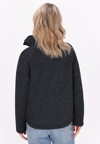 Schmuddelwedda Fleece jas in Blauw