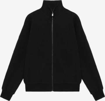 Veste de survêtement Trussardi en noir : devant