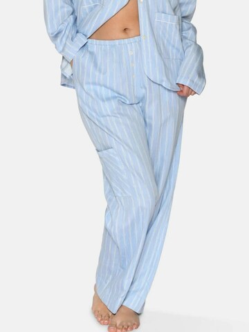 CCDK Copenhagen Pyjamabroek ' Pernille ' in Blauw: voorkant