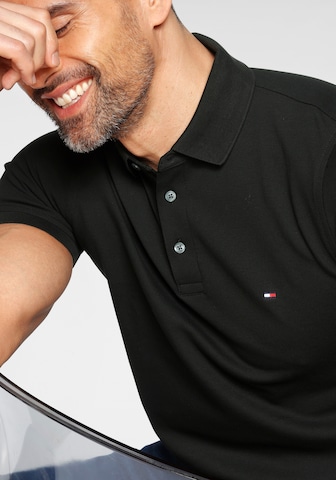 TOMMY HILFIGER - Camisa 'Core 1985' em preto