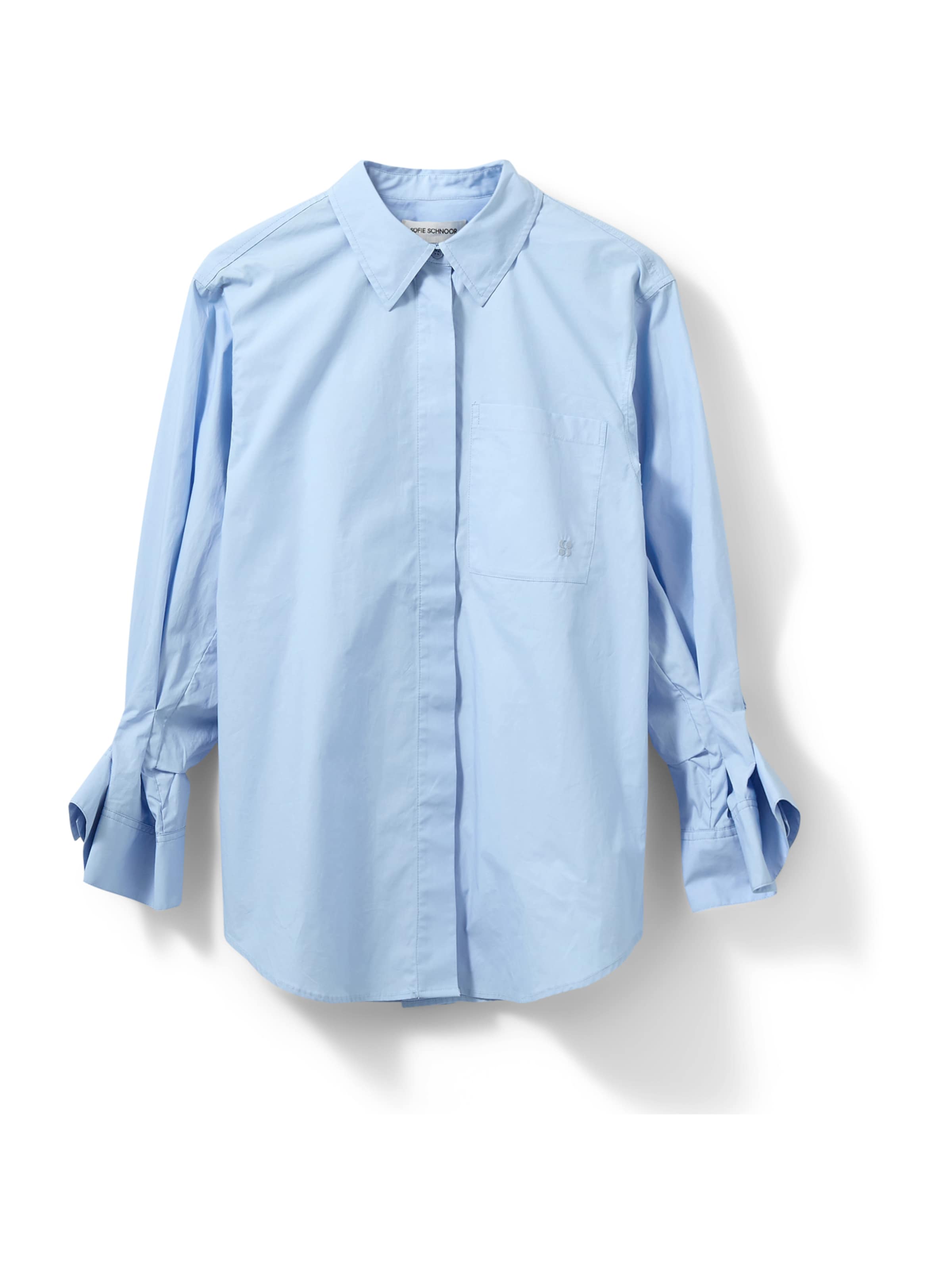 Camicia da donna 'ABBYSW' di Sofie Schnoor in blu: frontale