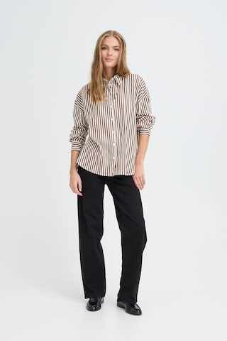 T-shirt ICHI en marron