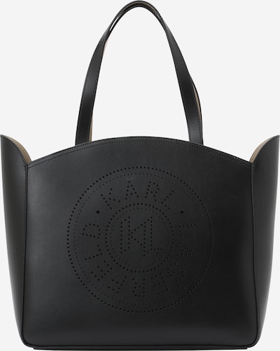 Karl Lagerfeld Ostoskassi 'Essentials' värissä musta, Tuotenäkymä