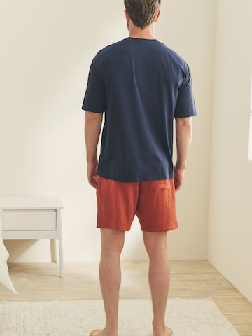 Pijama scurtă de la Next pe portocaliu