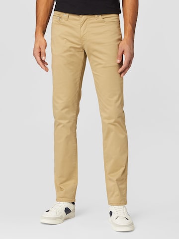 LEVI'S ® Slimfit Jeans '511 Slim' in Beige: voorkant