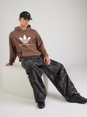 ADIDAS ORIGINALS Mikina - Hnedá
