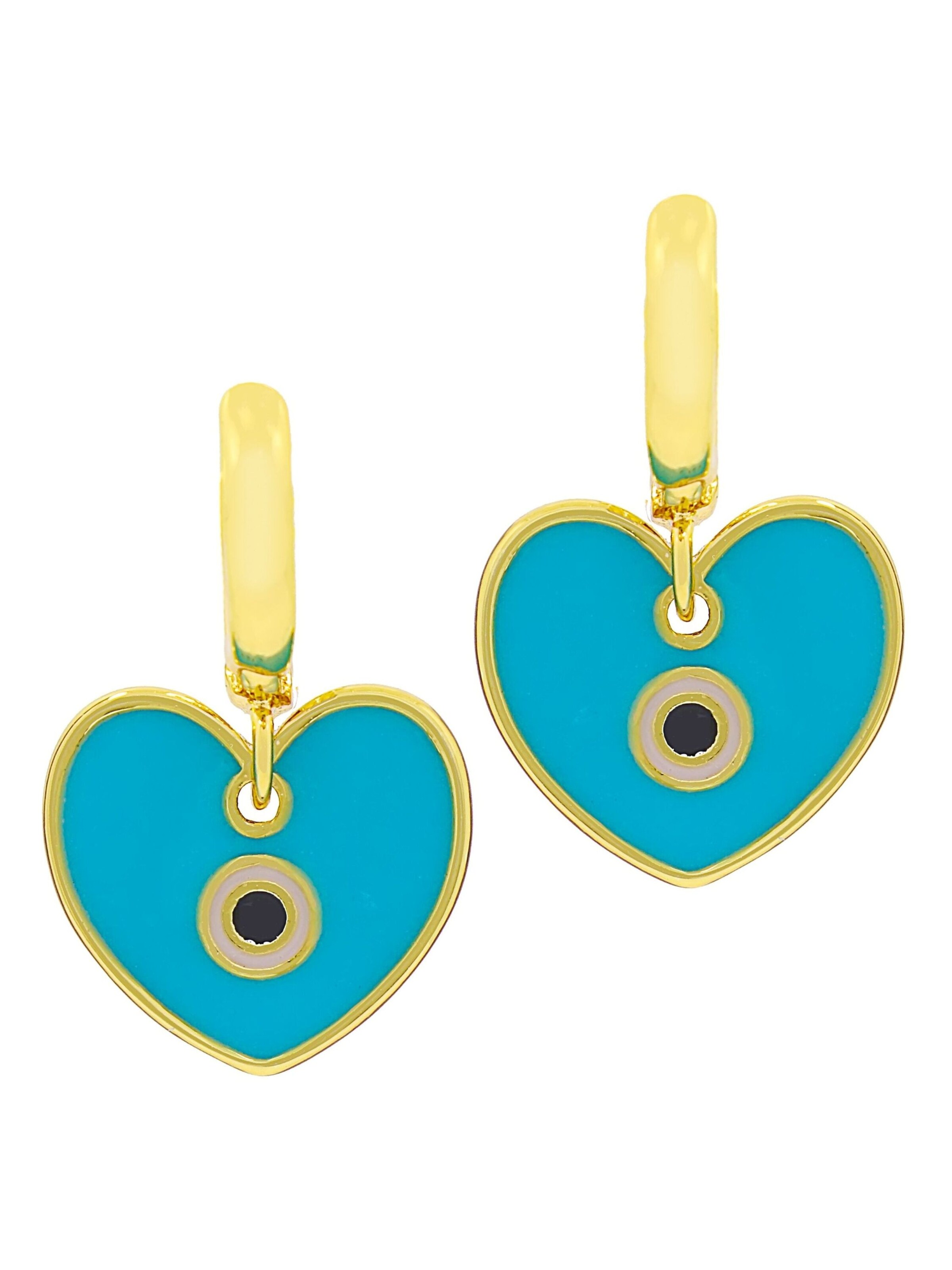 Fashionbox Earrings in Gold: front