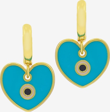 Boucles d'oreilles Fashionbox en or : devant