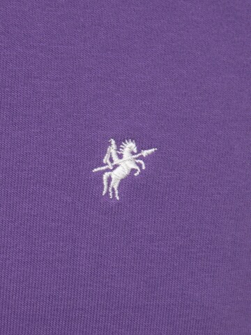 DENIM CULTURE Sweatshirt 'Nicholas' in Purple