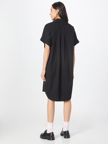 Monki Shirt Dress in Black