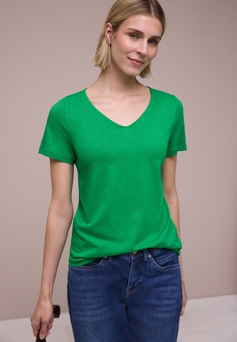 STREET ONE Shirt in Green: front