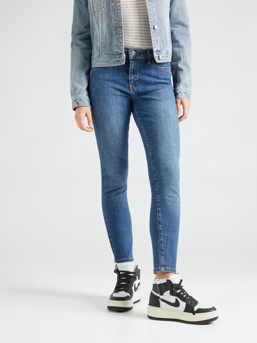 NÜMPH Skinny Jeans 'SIDNEY' in Blauw: voorkant