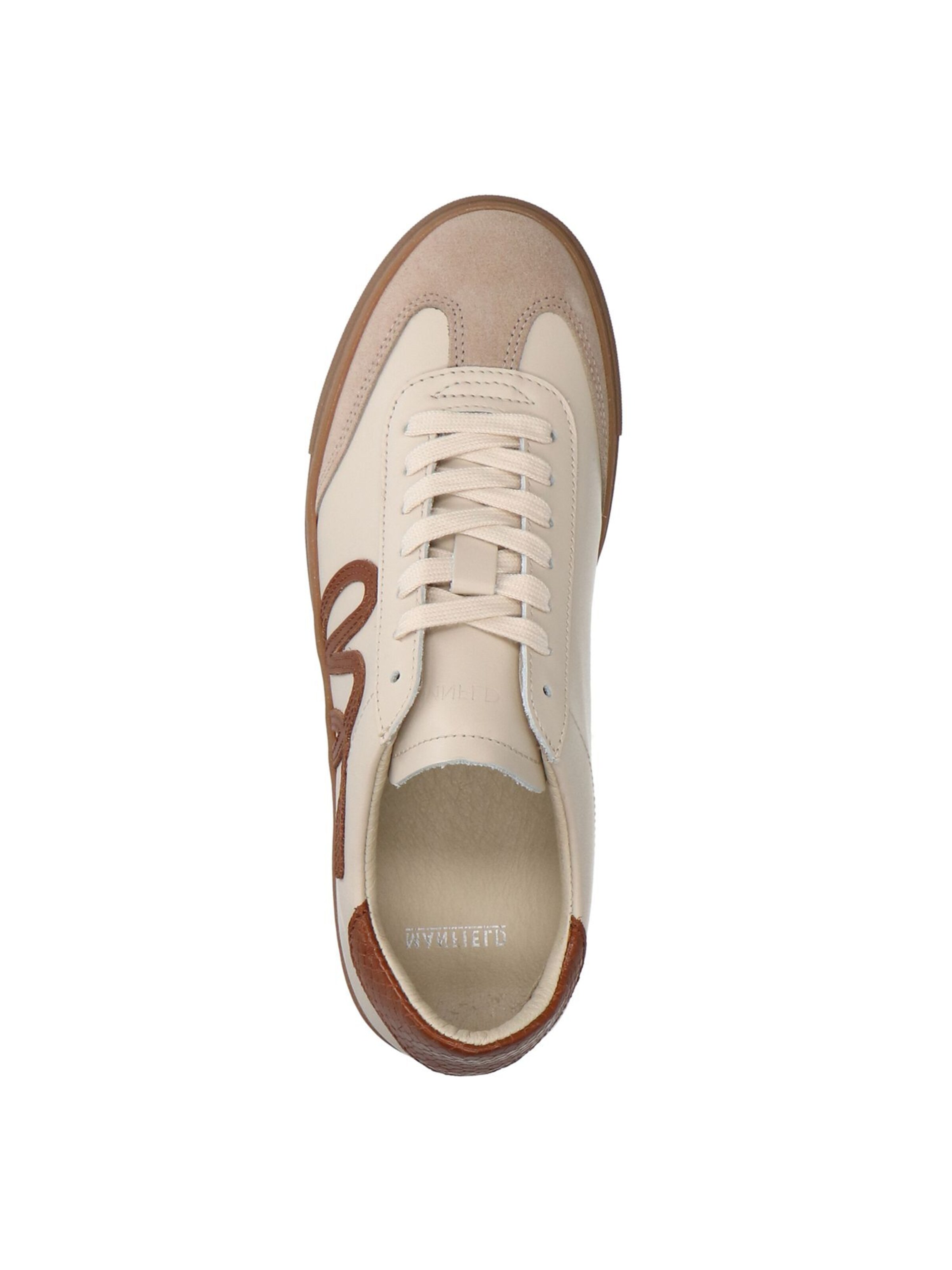 MANFIELD Sneaker in Beige