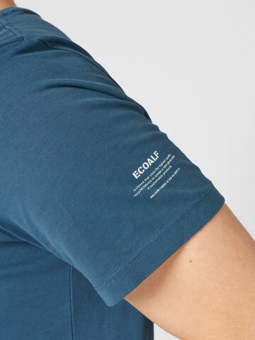 ECOALF T-Shirt 'BAUME ACT NOW' in Blau