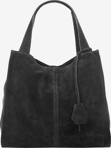 forty° Shopper in Schwarz: Vorderseite