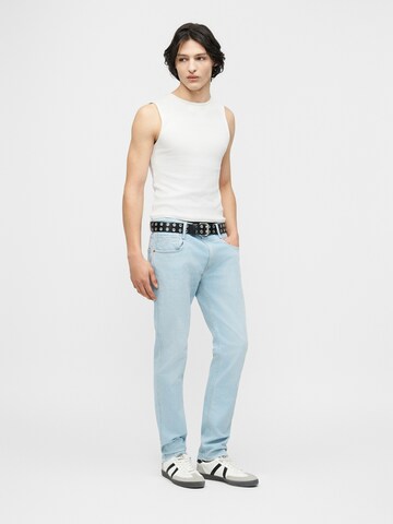 REPLAY Слим фит Дънки 'ANBASS' в синьо